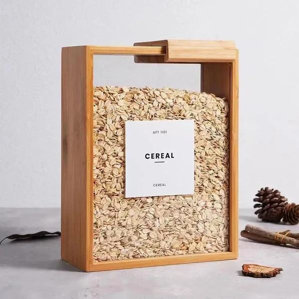 Long-Lasting Bamboo Ce and Food Dispenser Optimized