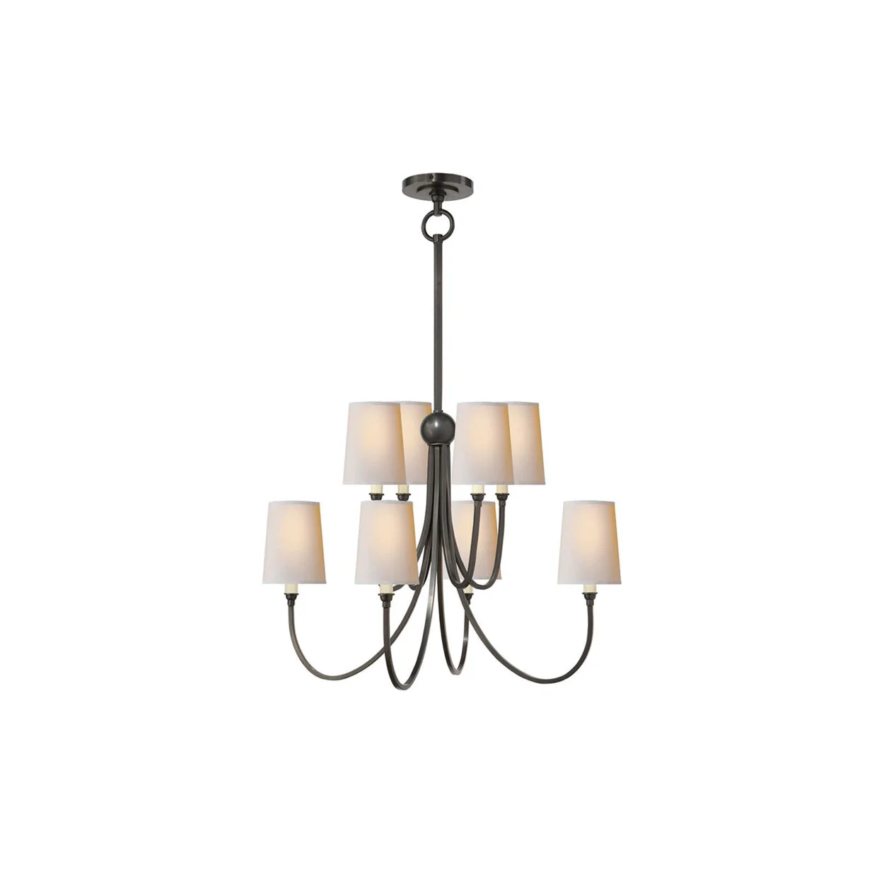 Green Classic extra large reed chandelier Efficient
