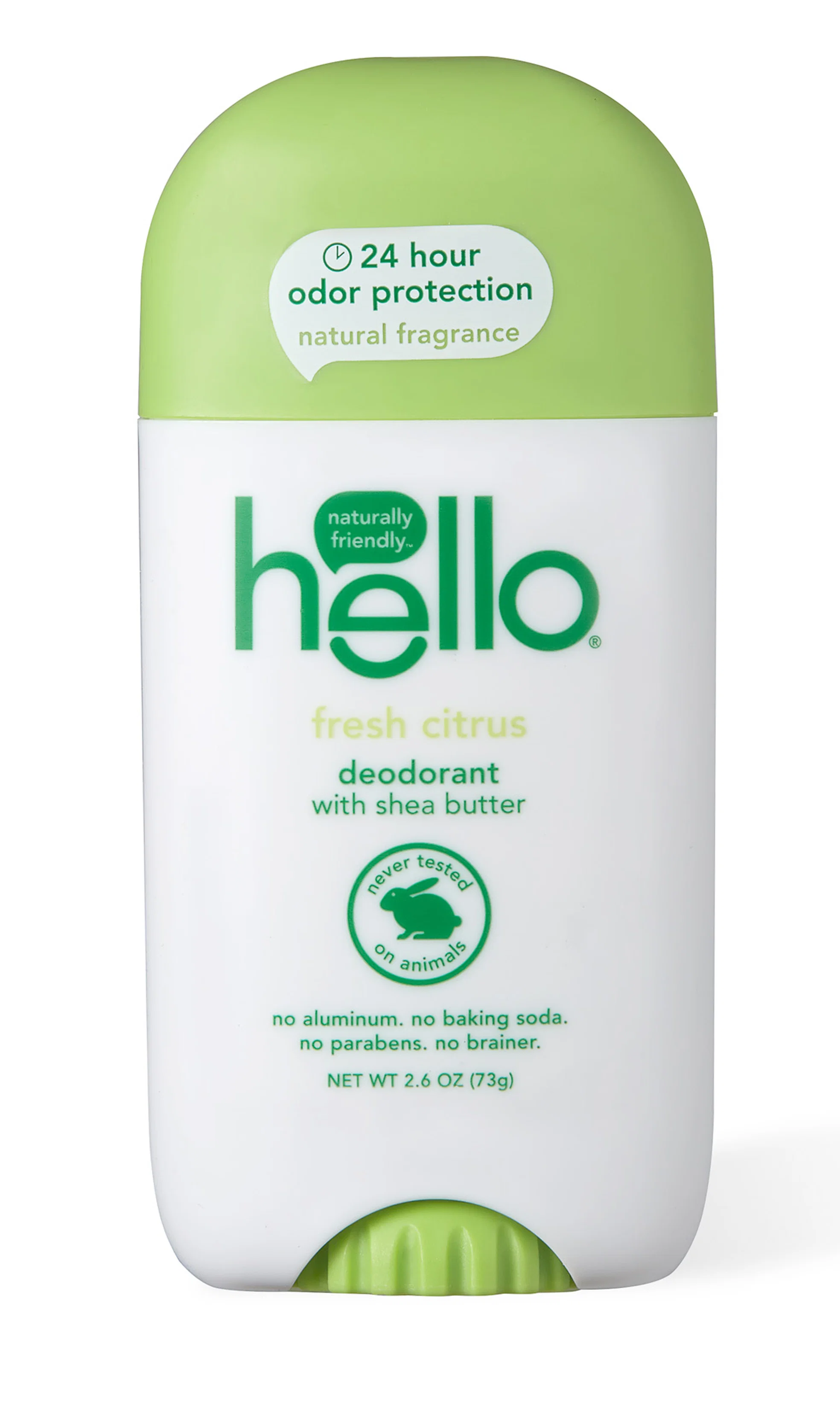 Practical hello Fresh Citrus Deodorant with Shea Butter Innovative