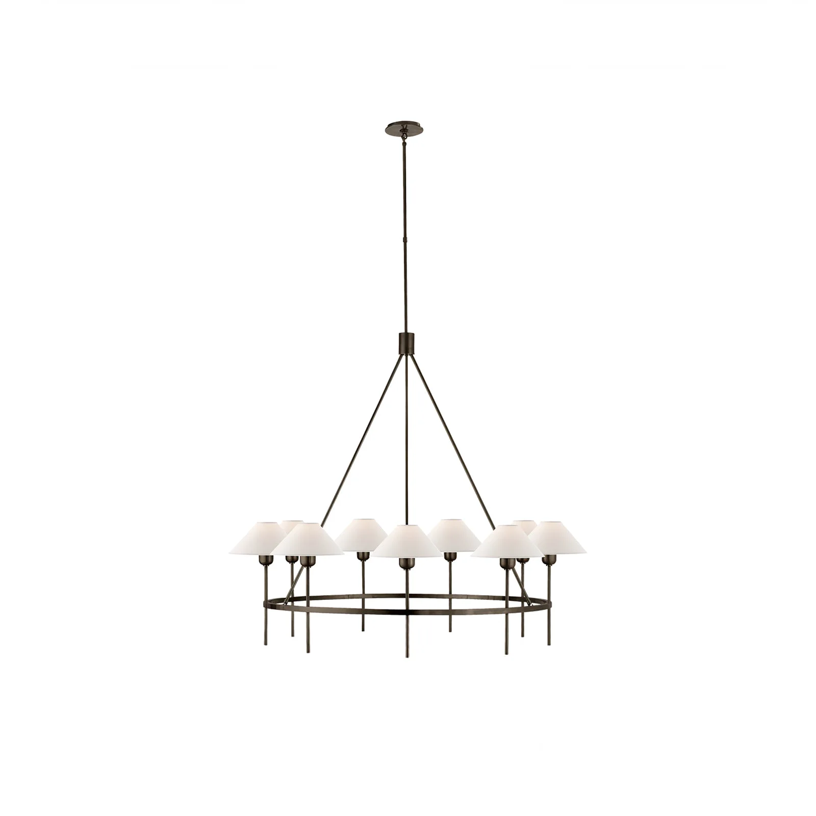 Authentic Hackney Industrial Cage Chandelier Comfortable