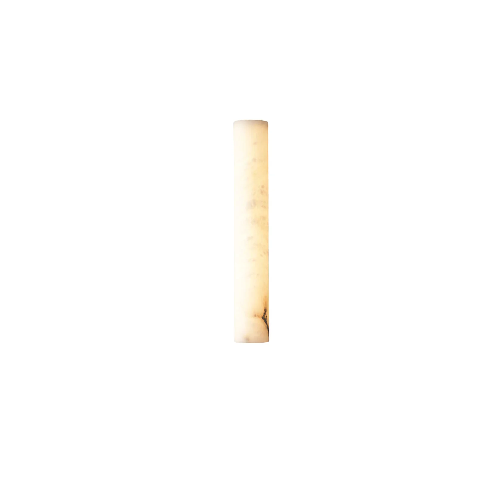 Authentic Vertical Alabaster Wall Lamp Organic