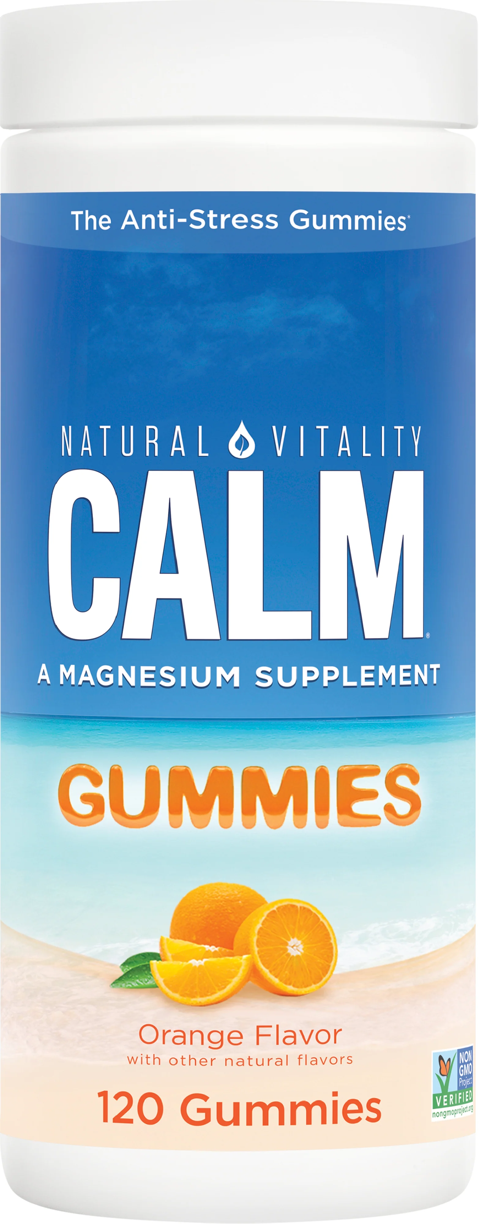 Breathable Natural Vitality CALM Magnesium Supplement Gummies Unique