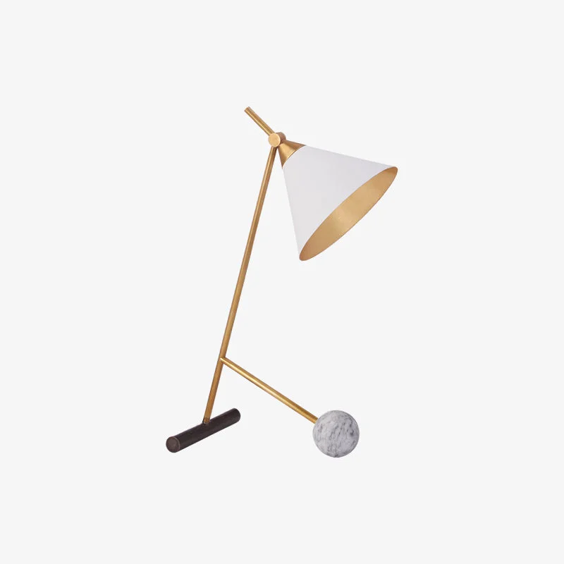 Carefully Designed Cleo Brass Table Lamp Comfortable