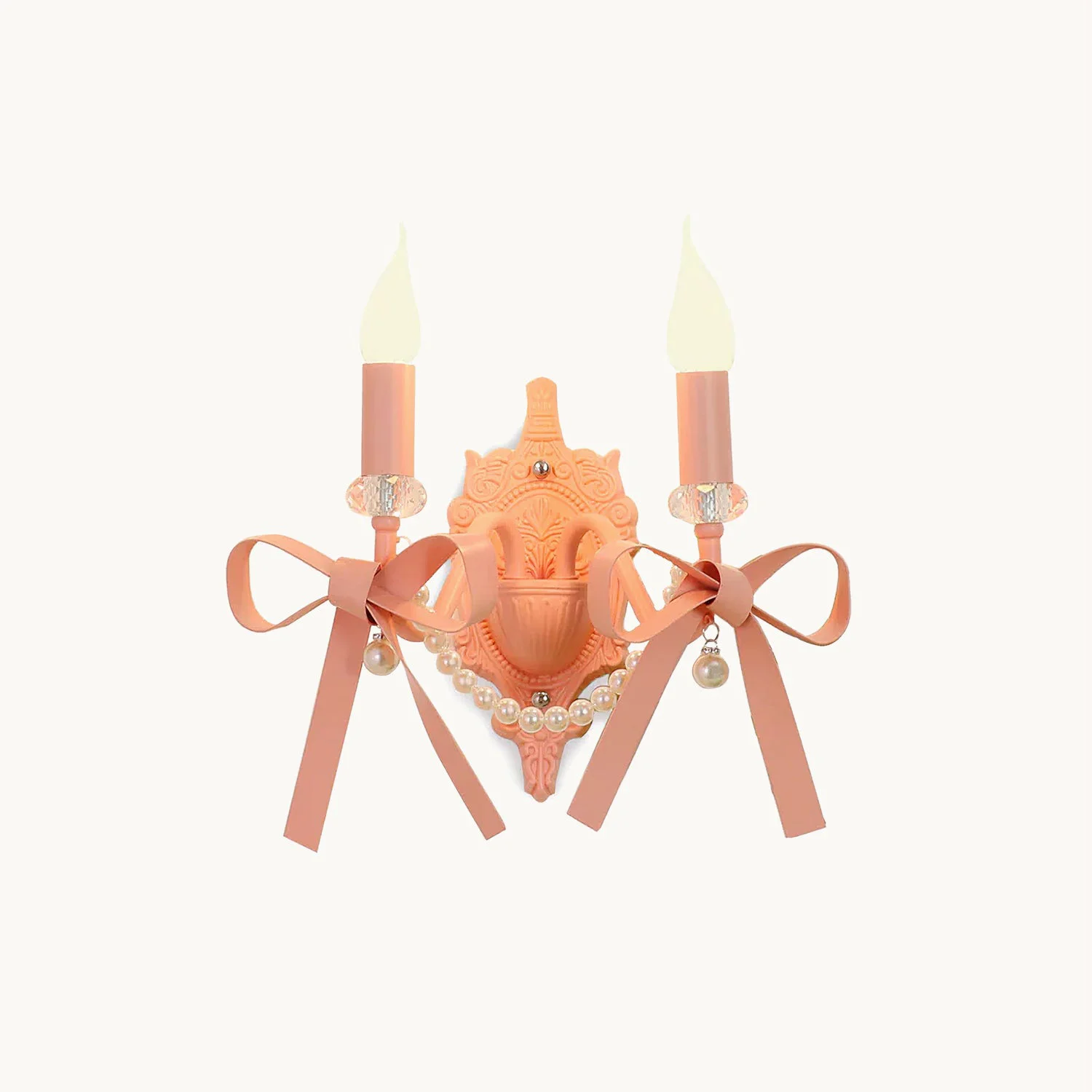 Unique Bow Tie Candlestick Wall Lamp Certified