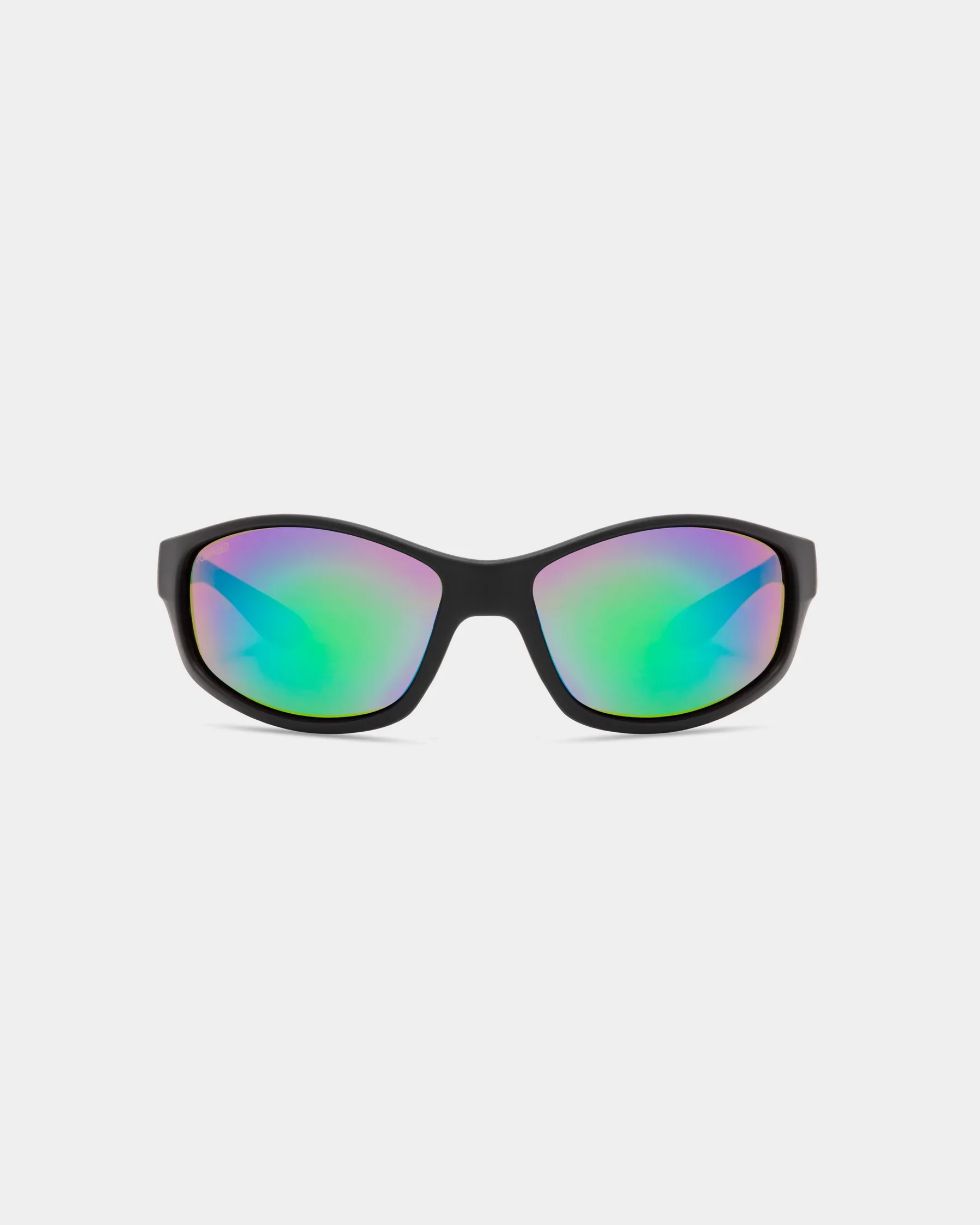 Artisan Salt Life Sunglasses Satin Black Frame Brown w Green Mirror TAC Polarized Lens SL-015-010126 Minimalist
