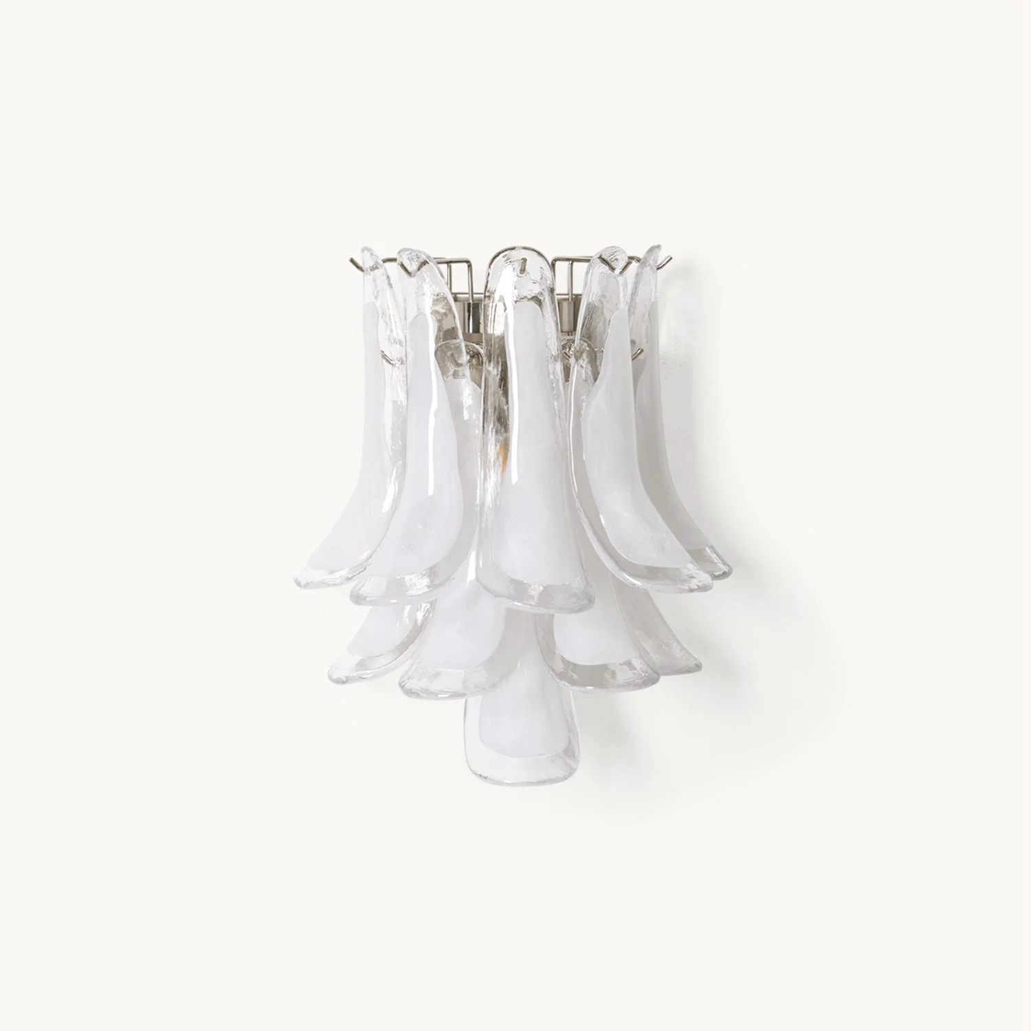Breathable Ravello Glass Leaf Wall Lamp Next-Generation