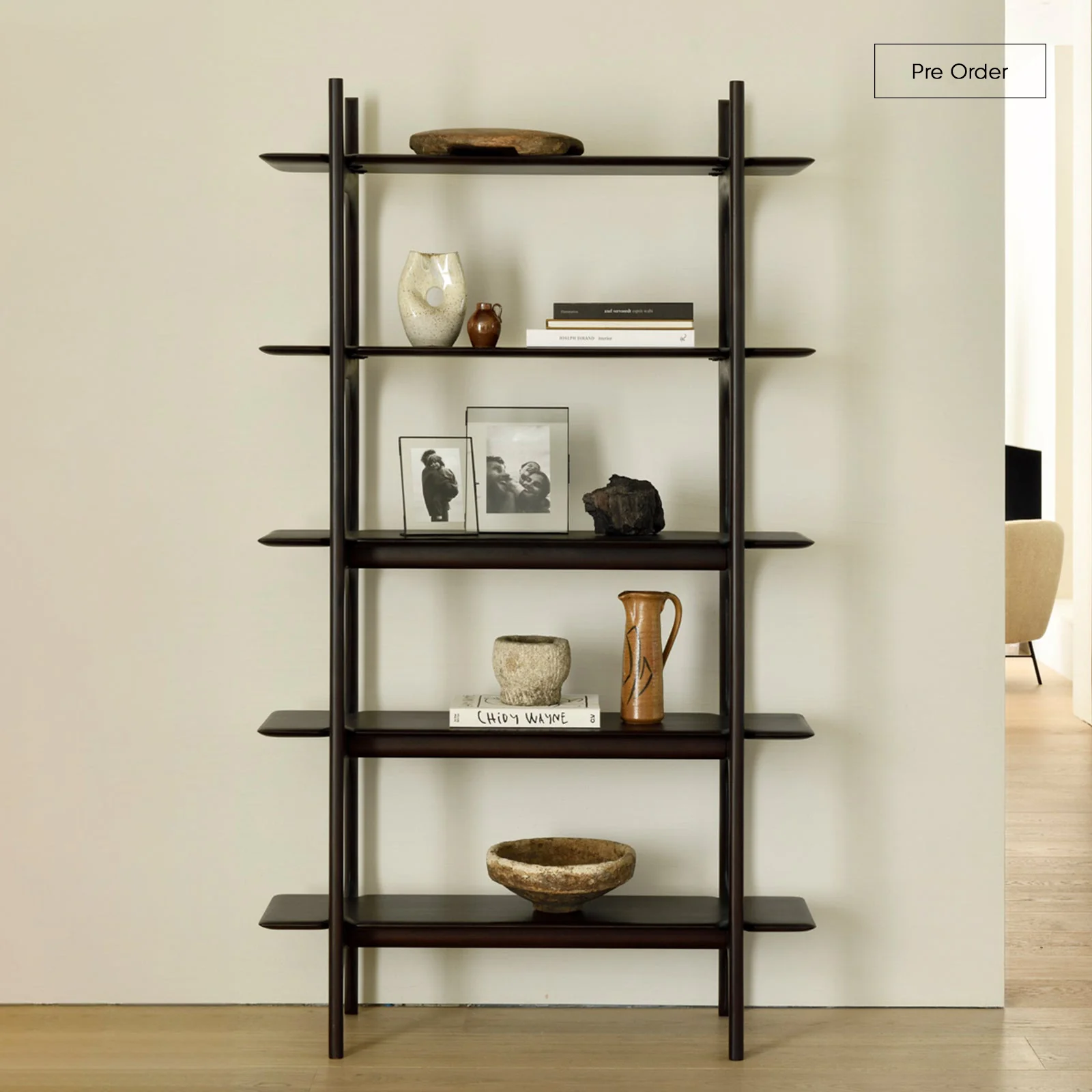 Proven PI Rack Mahogany – Dark Brown Clean