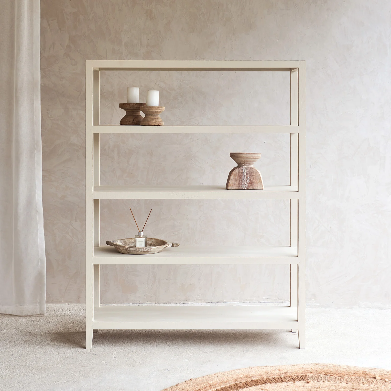 Refined Finn Rack Old Teak – Ricotta 160cm Efficient