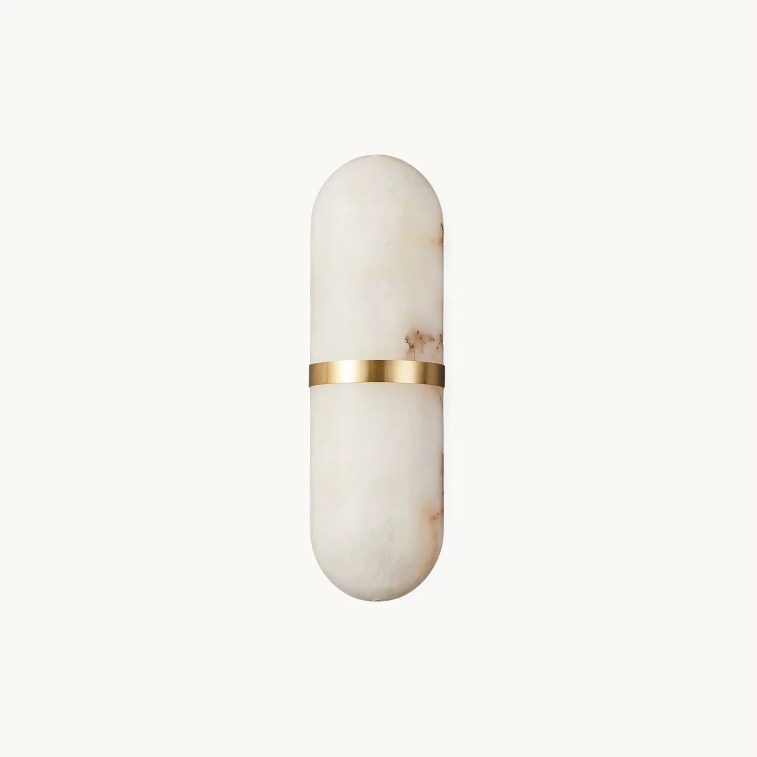 Lightweight Capsule Alabaster Wall Light Next-Generation