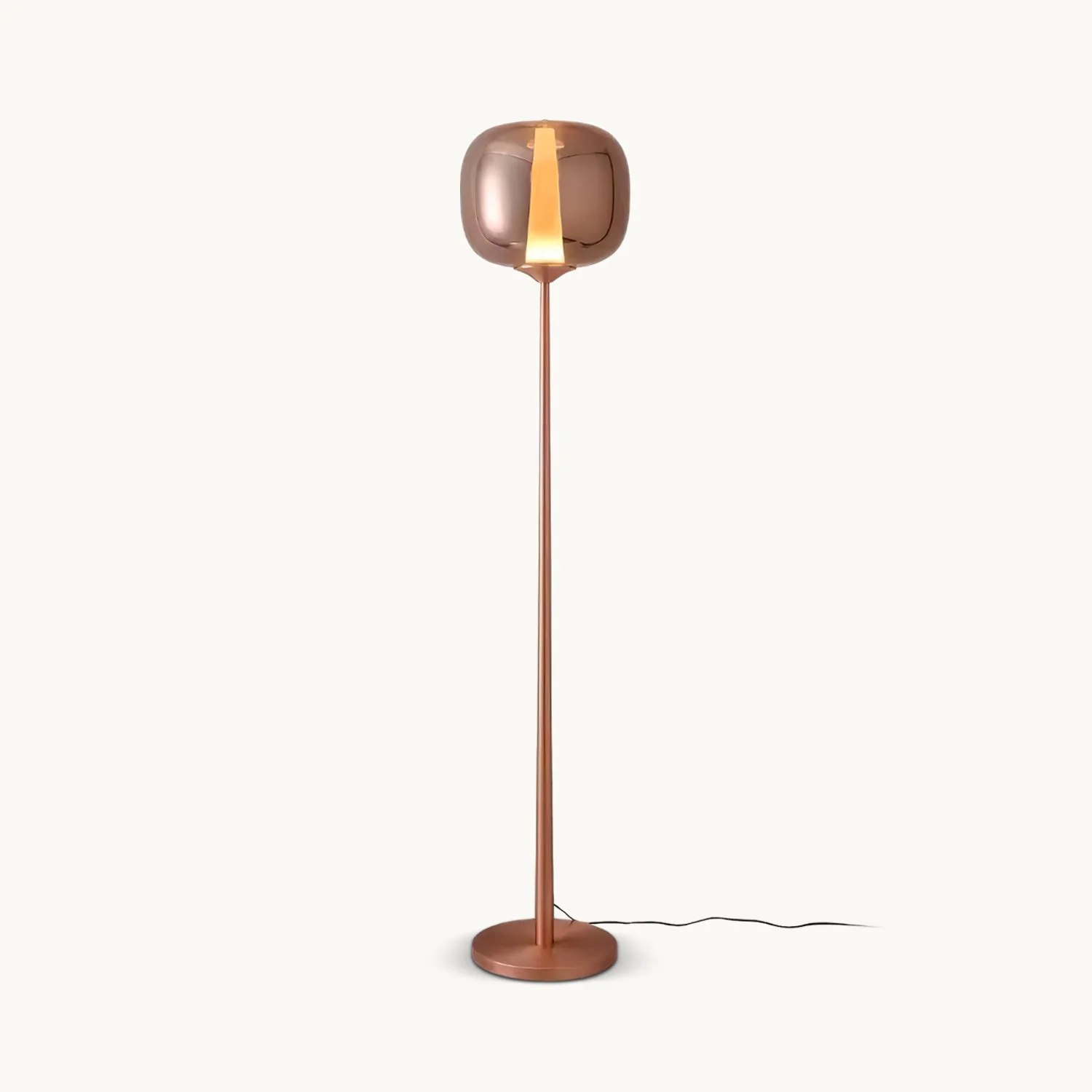 Green Sunset Glass Floor Lamp Genuine