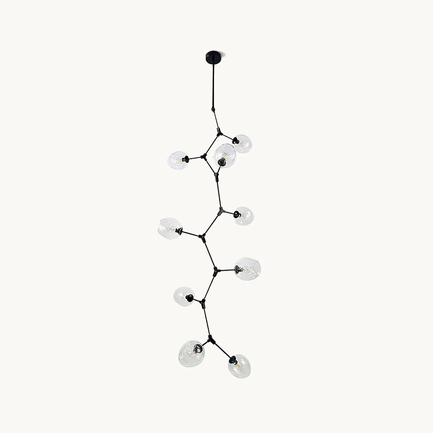 Luxury Bifurcation Bubble Vertical Chandelier Next-Generation