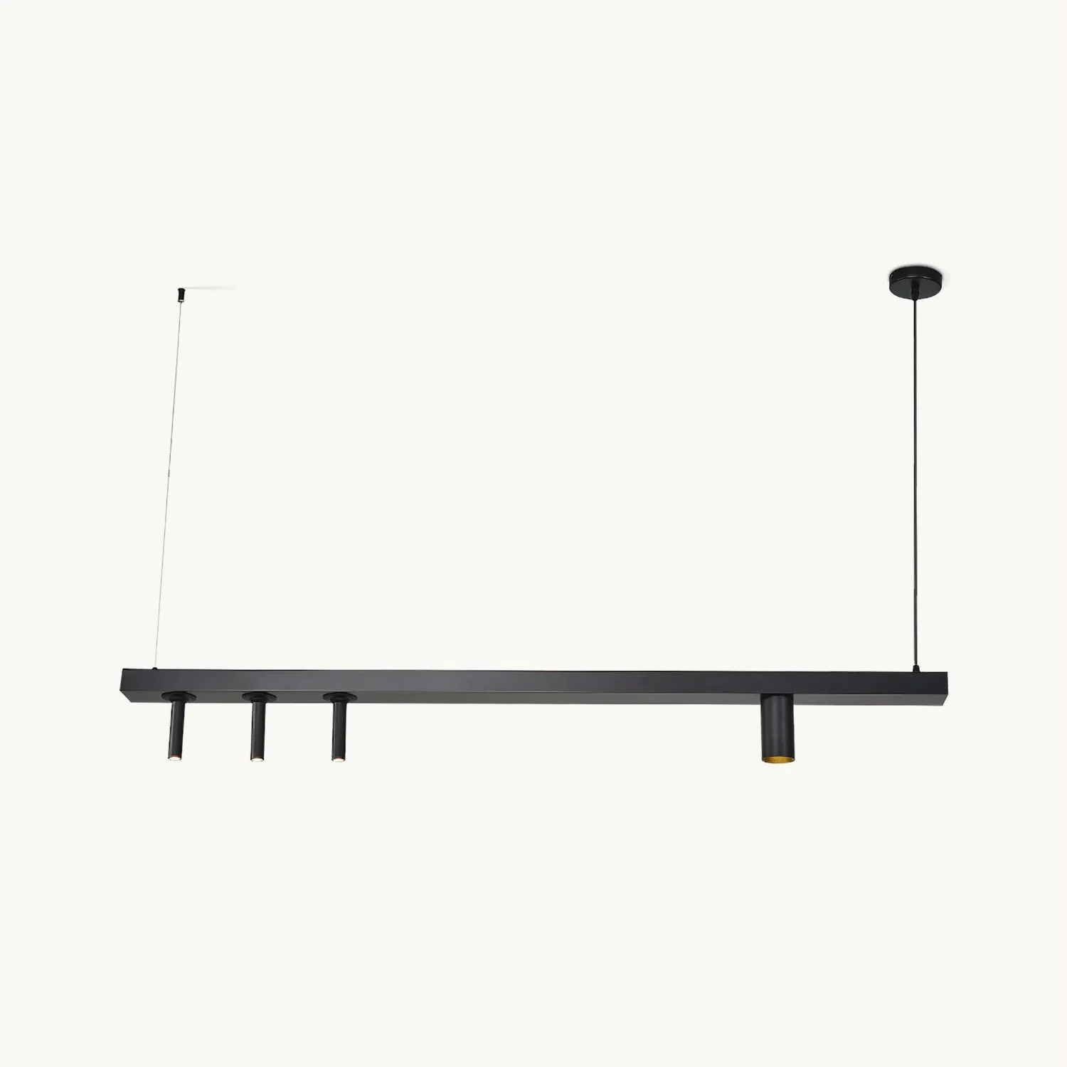 Fine Crafted Hope Black Chandelier Contemporary