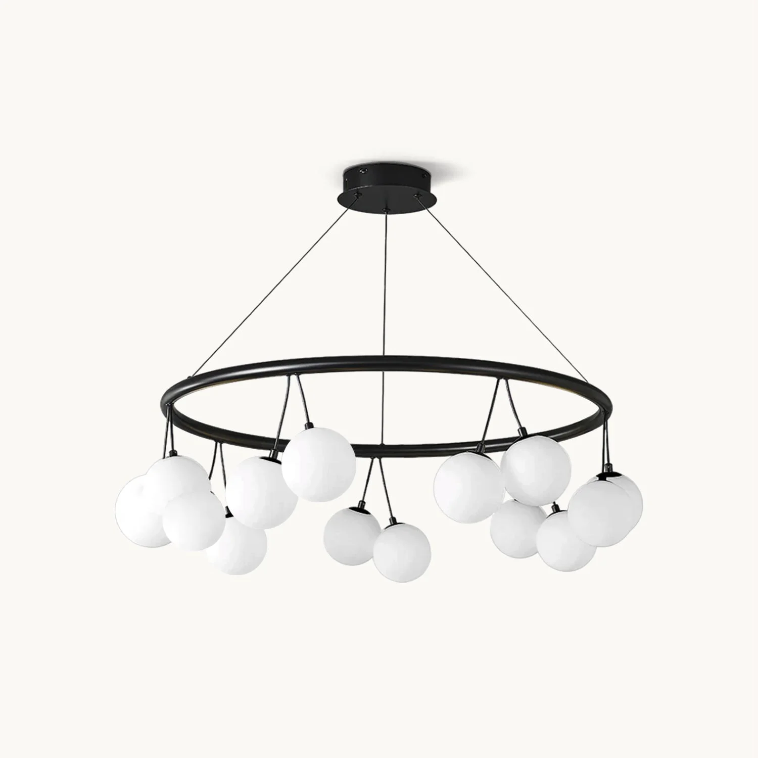 High-Grade Jarvis Round Glass Chandelier Fast