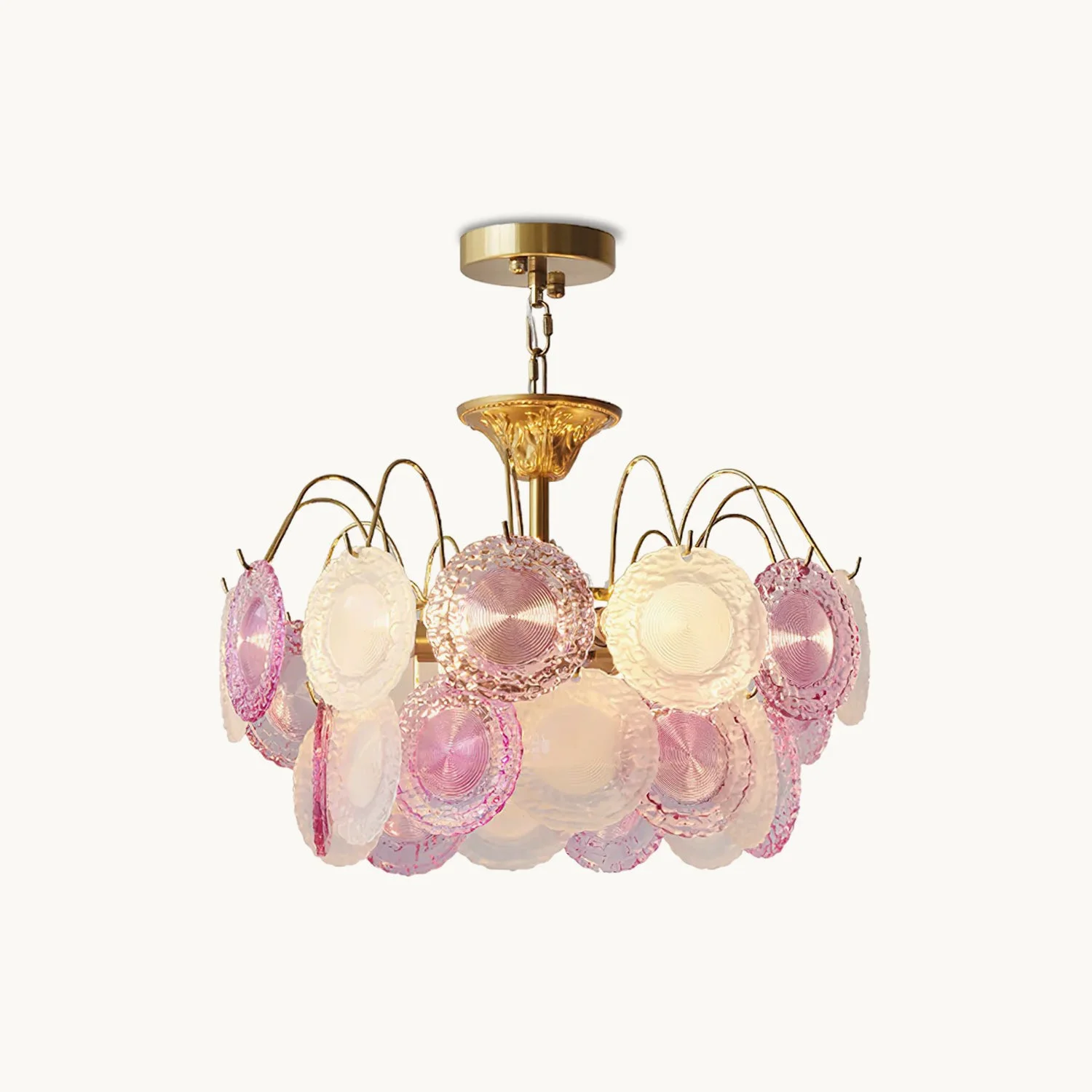 Enhanced Nenufar Rainbow Chandelier High-Performance