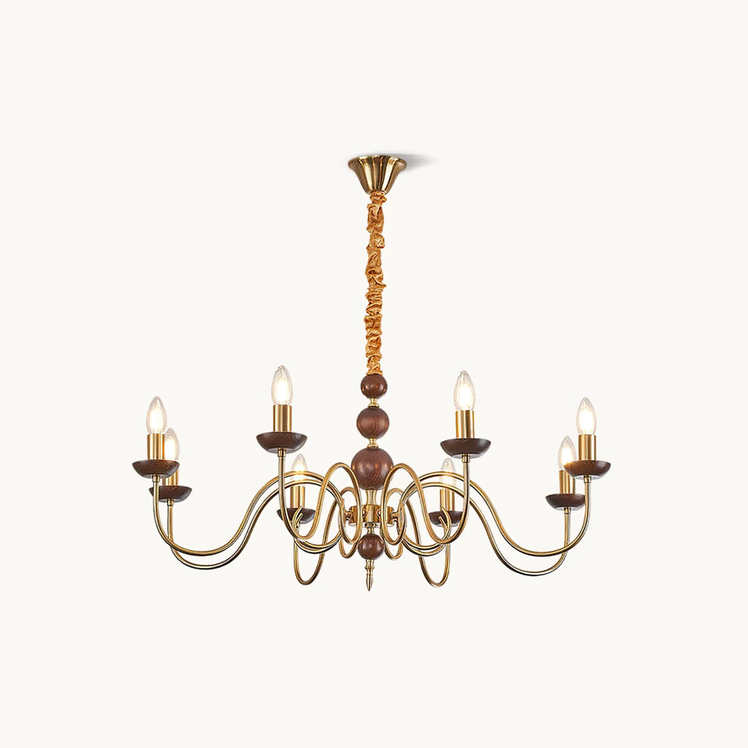 Original Kalco Chandelier Soft