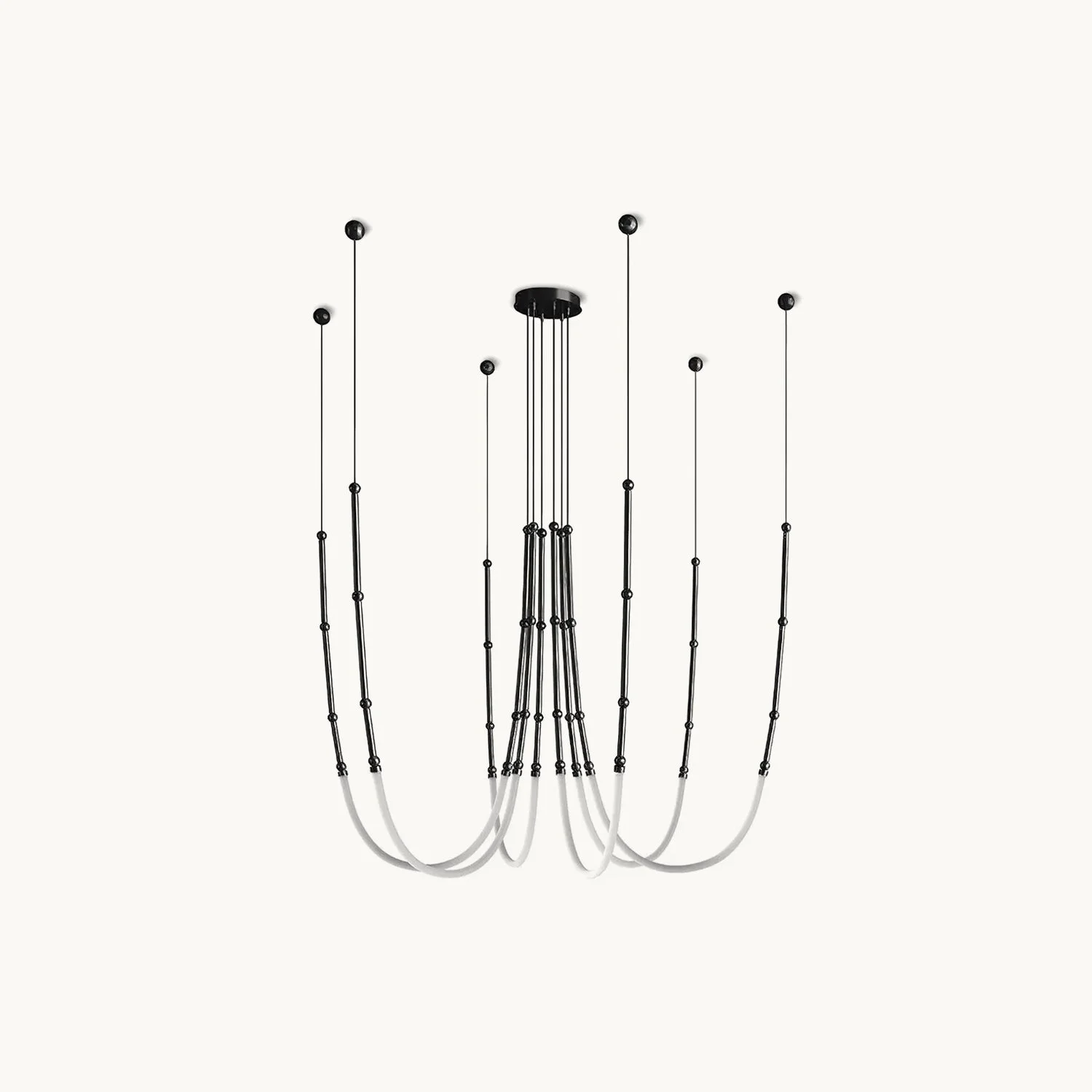 Contemporary Pierlas Chandelier Breathable
