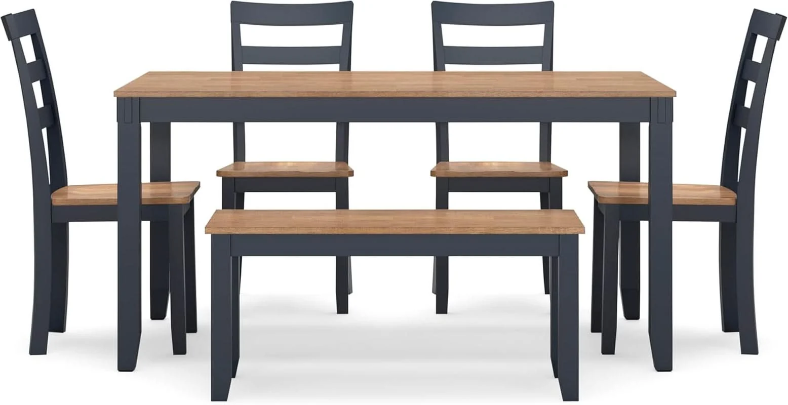 Fashionable Intercontinental Mango Wood Dining Table Set Cerulean Elite