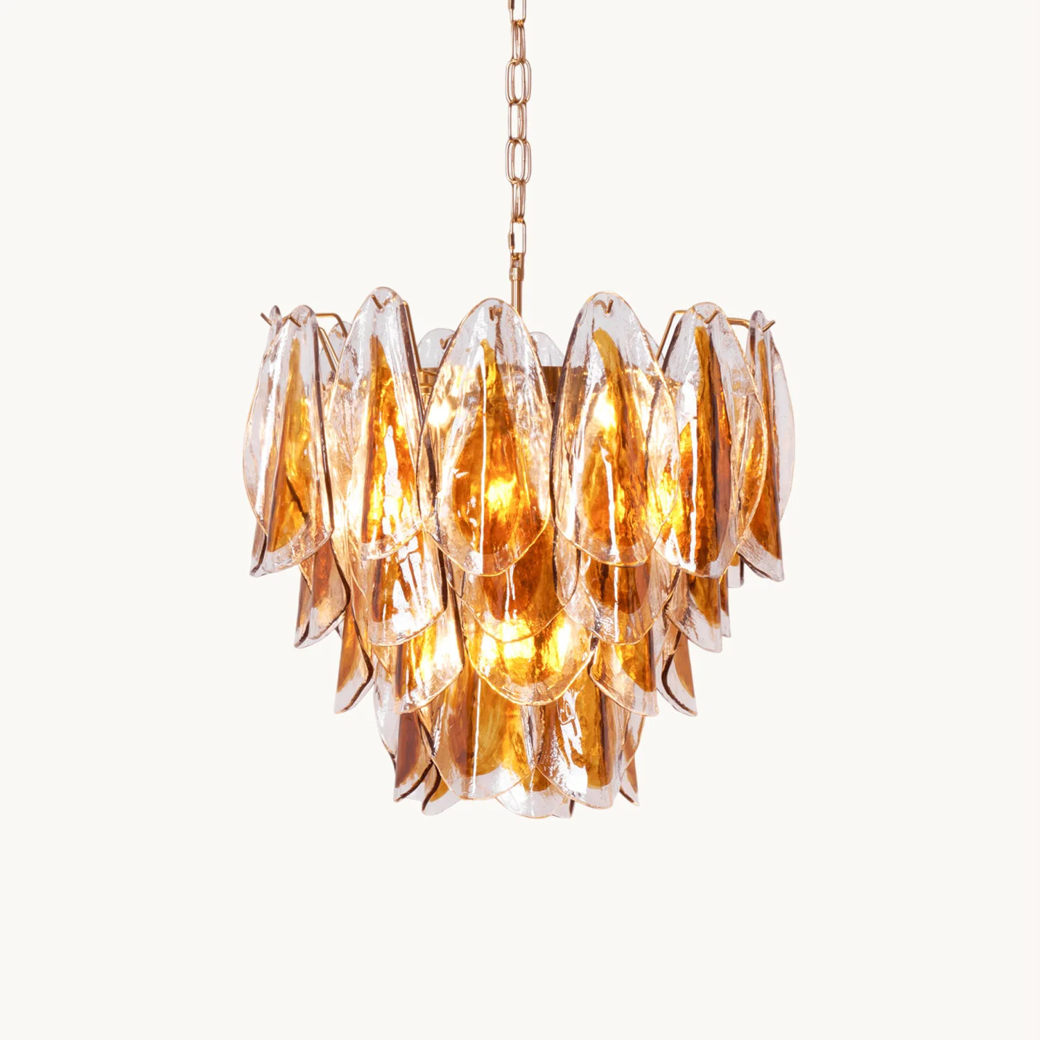 Secure Kalmar Murano Glass Chandelier Excellent