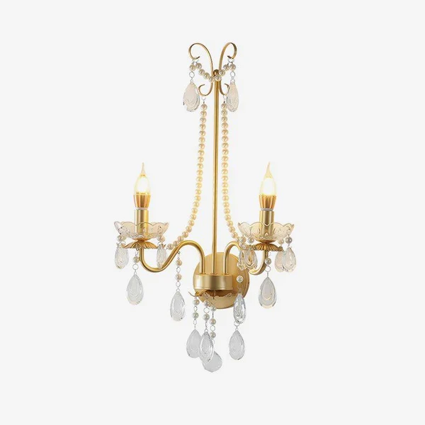Refined Maria Crystal Wall Lamp Prestigious