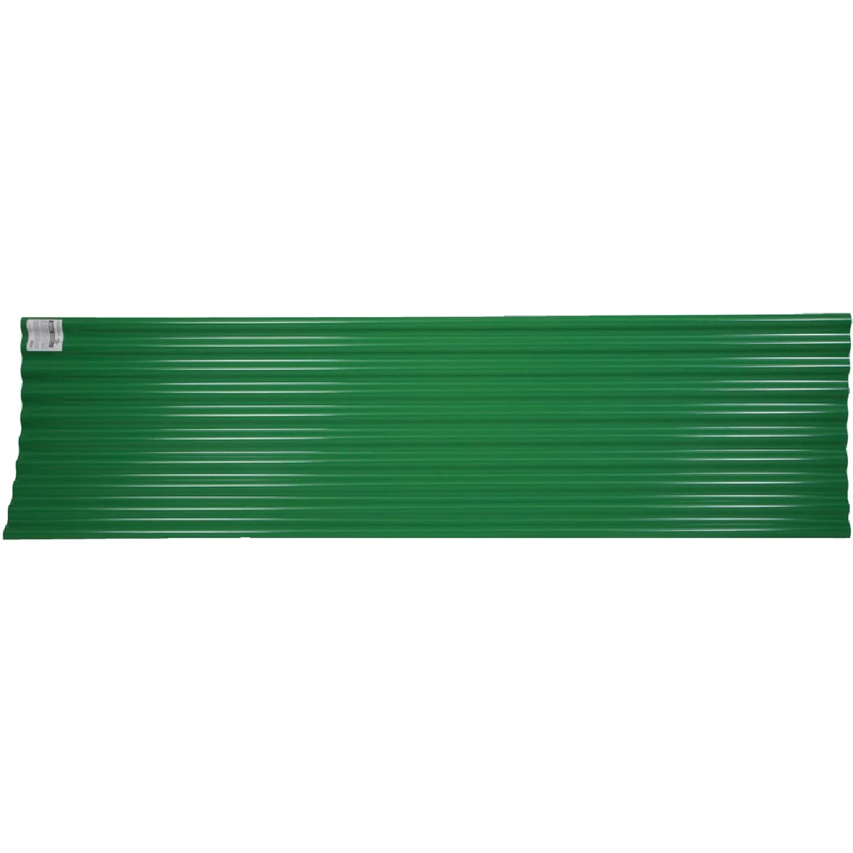 Professional Tuftex Seacoaster 26 In. x 12 Ft. Opaque Green Round Wave Vinyl Corrugated Panels Elegant