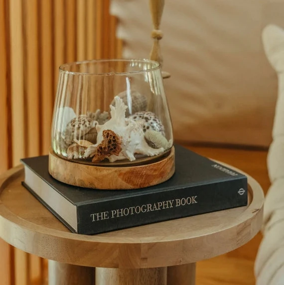 Consistent Glass Wood Farmhouse Lantern Easy-to-Use