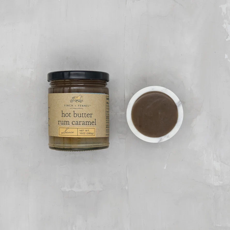 Carefully Designed Finch Fennel Hot Butter Rum Caramel Sauce 10 oz Unique