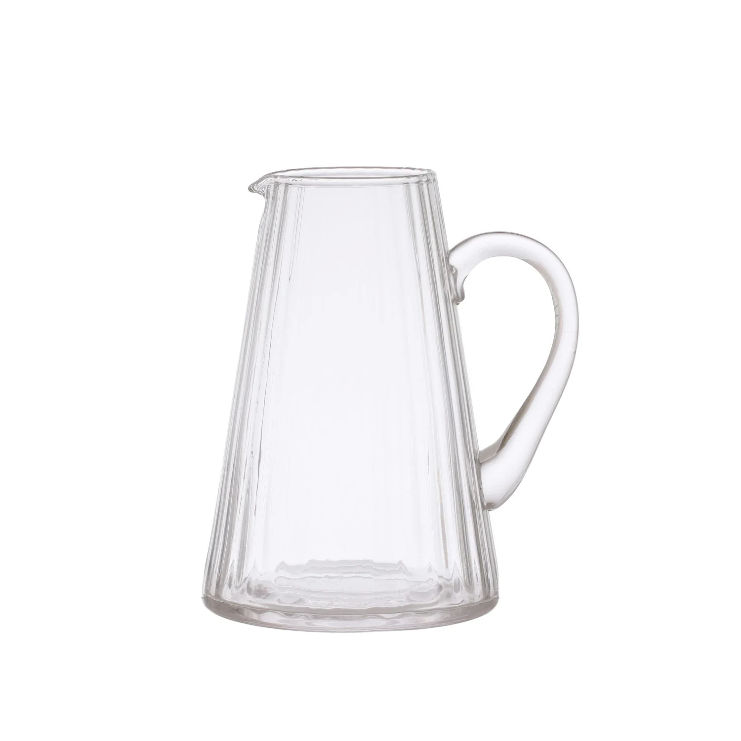 Smart 60 oz Fluted Glass Pitcher Reliable