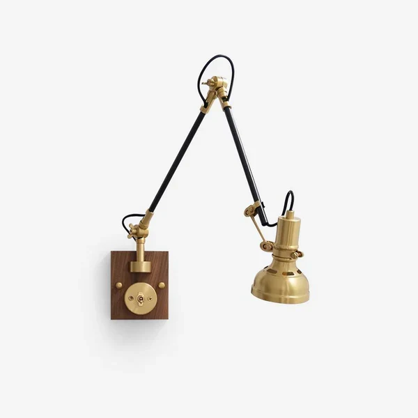 Secure Kane Swing Arm Wall Lamp Minimalist