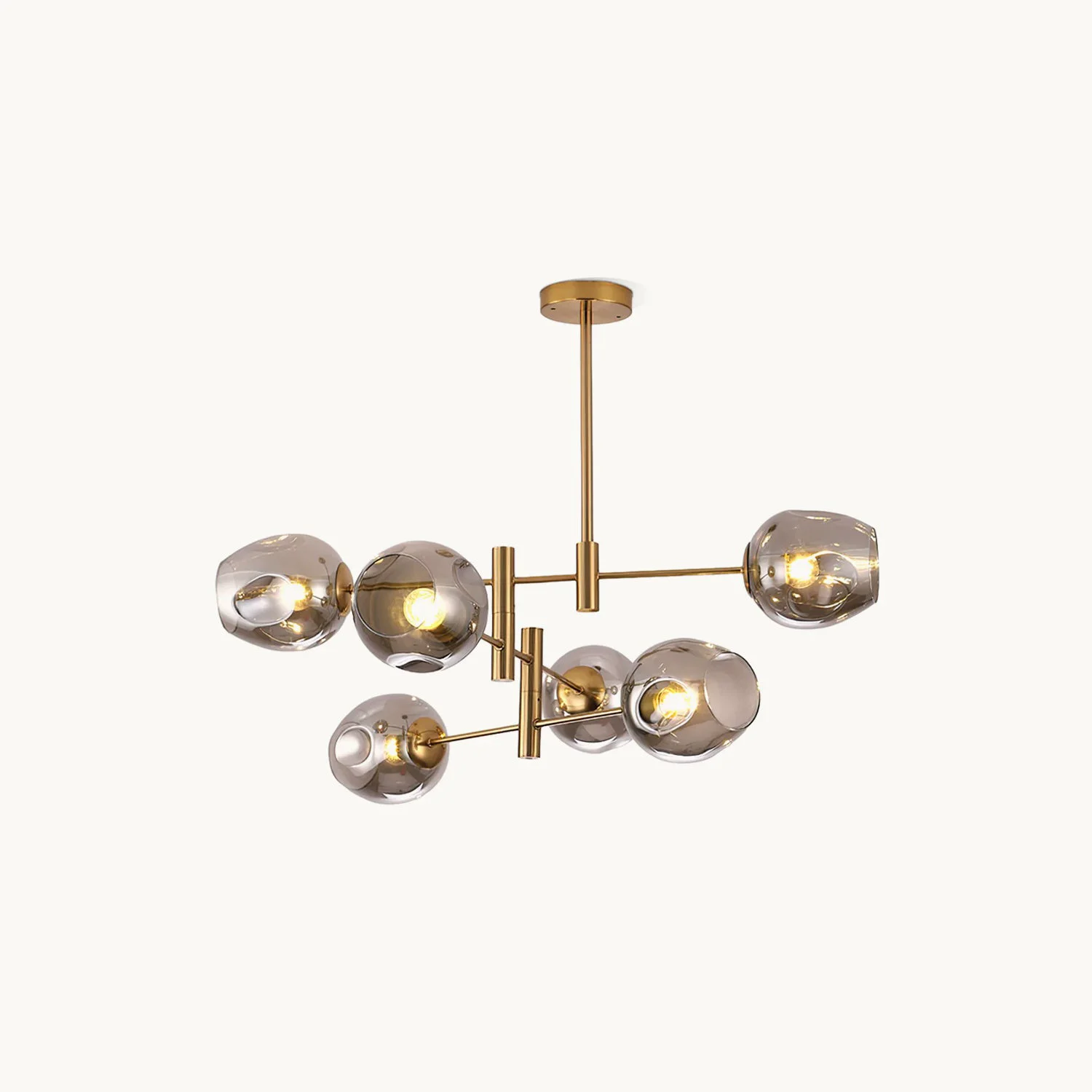 Classic Branch Optical Chandelier Traditional
