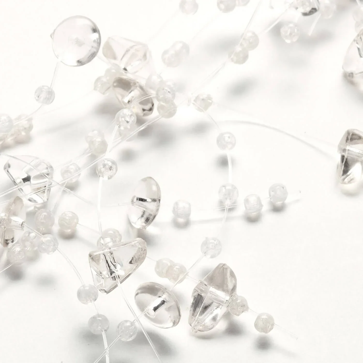 Safe Clear Bead Garland 5′ Authentic