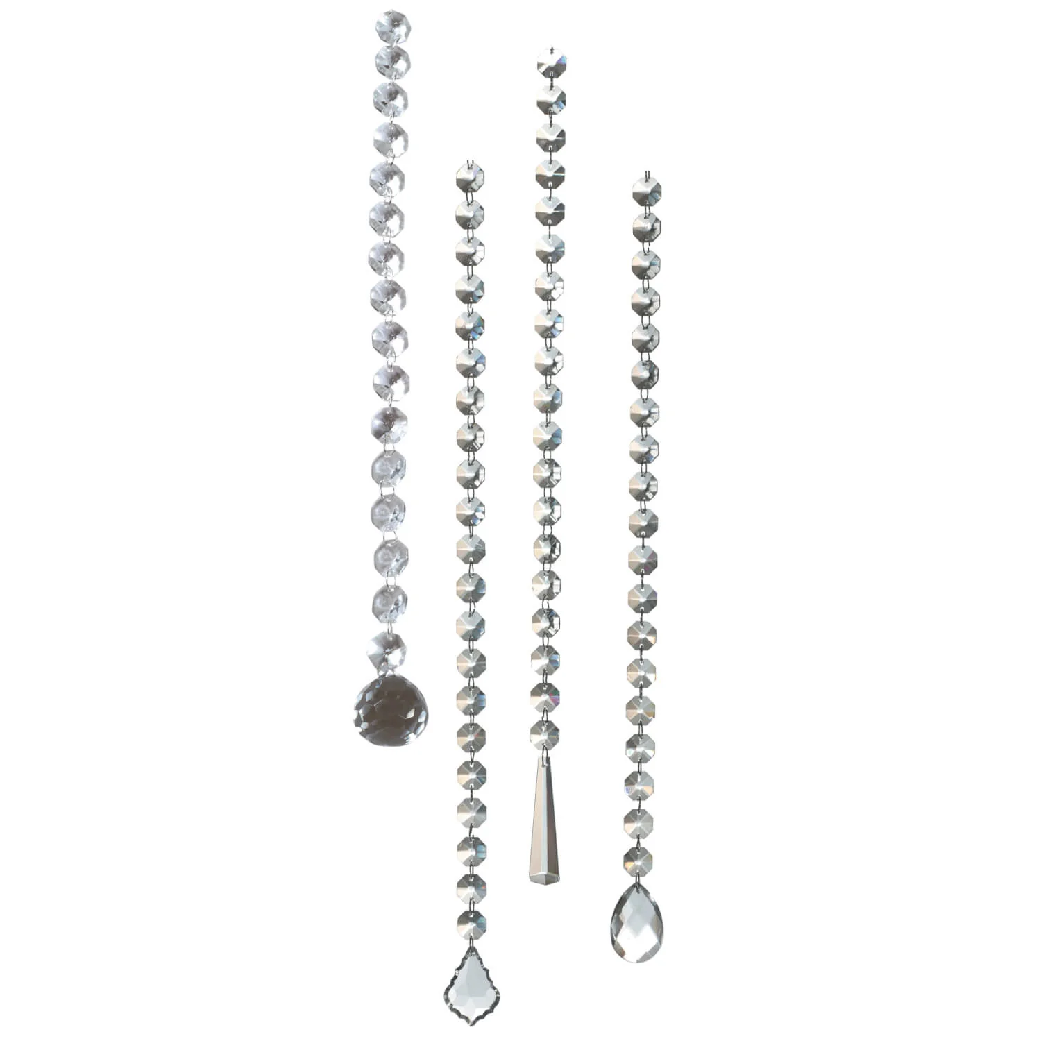 First-Class Crystal Drop Garland 34 Outstanding