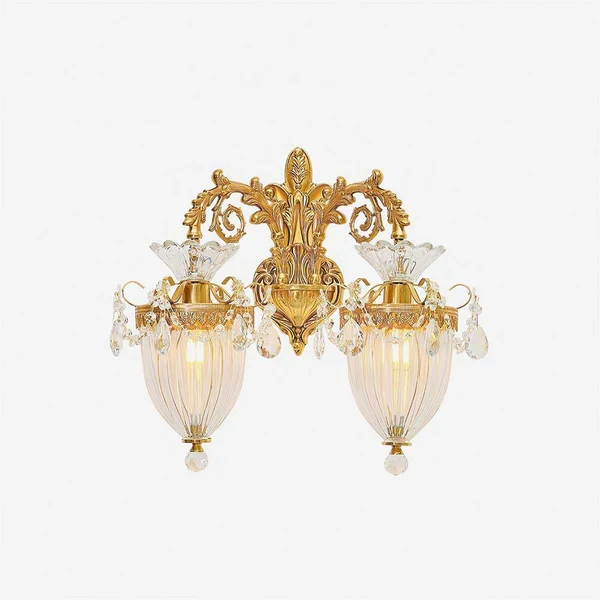 Trendy Mesas Crystal Wall Lamp Traditional
