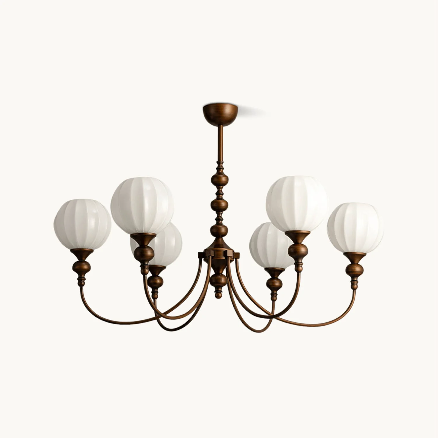 Green Mirena Chandelier Elegant