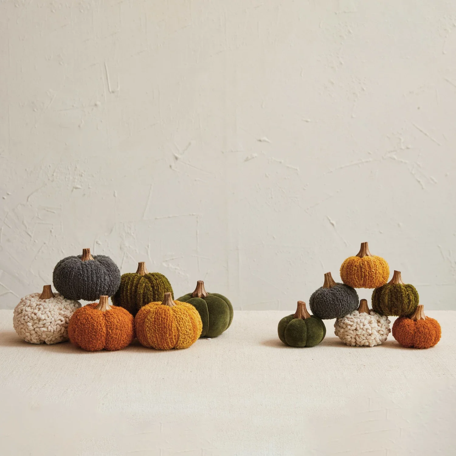 Next-Generation Cotton Blend Velvet Pumpkin Wood Stem 3.5 Fast