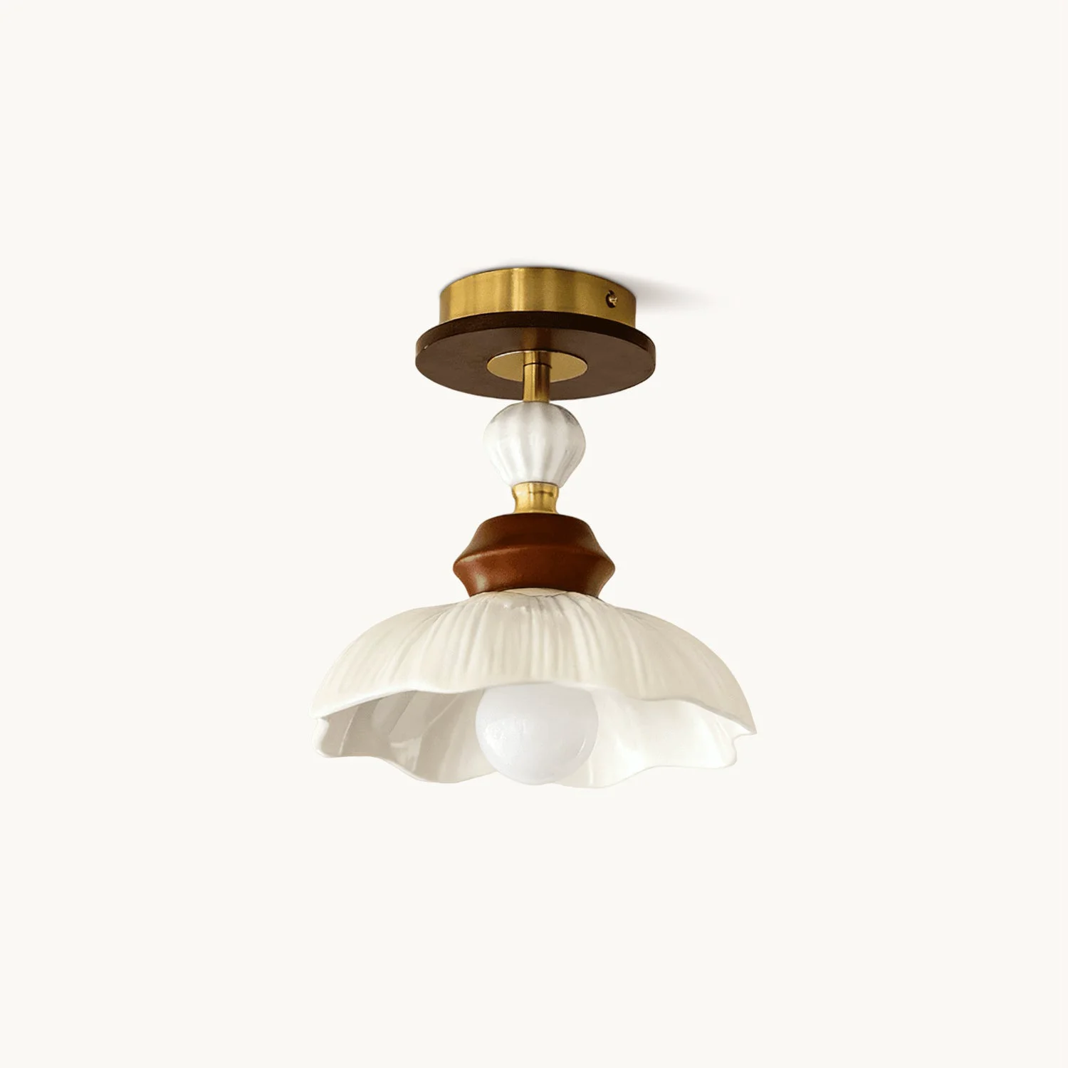 Crafted Guerlain Ceiling Light Original Design