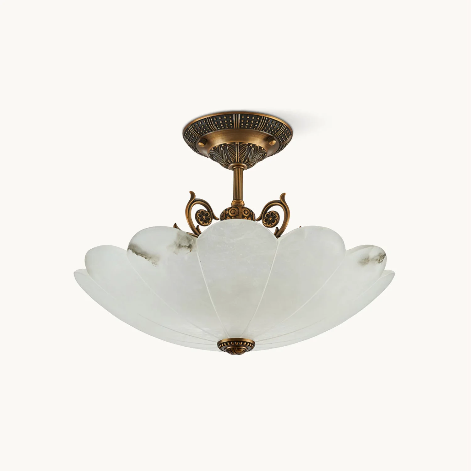 Reusable Fazzo Flower Ceiling Light Fine Crafted