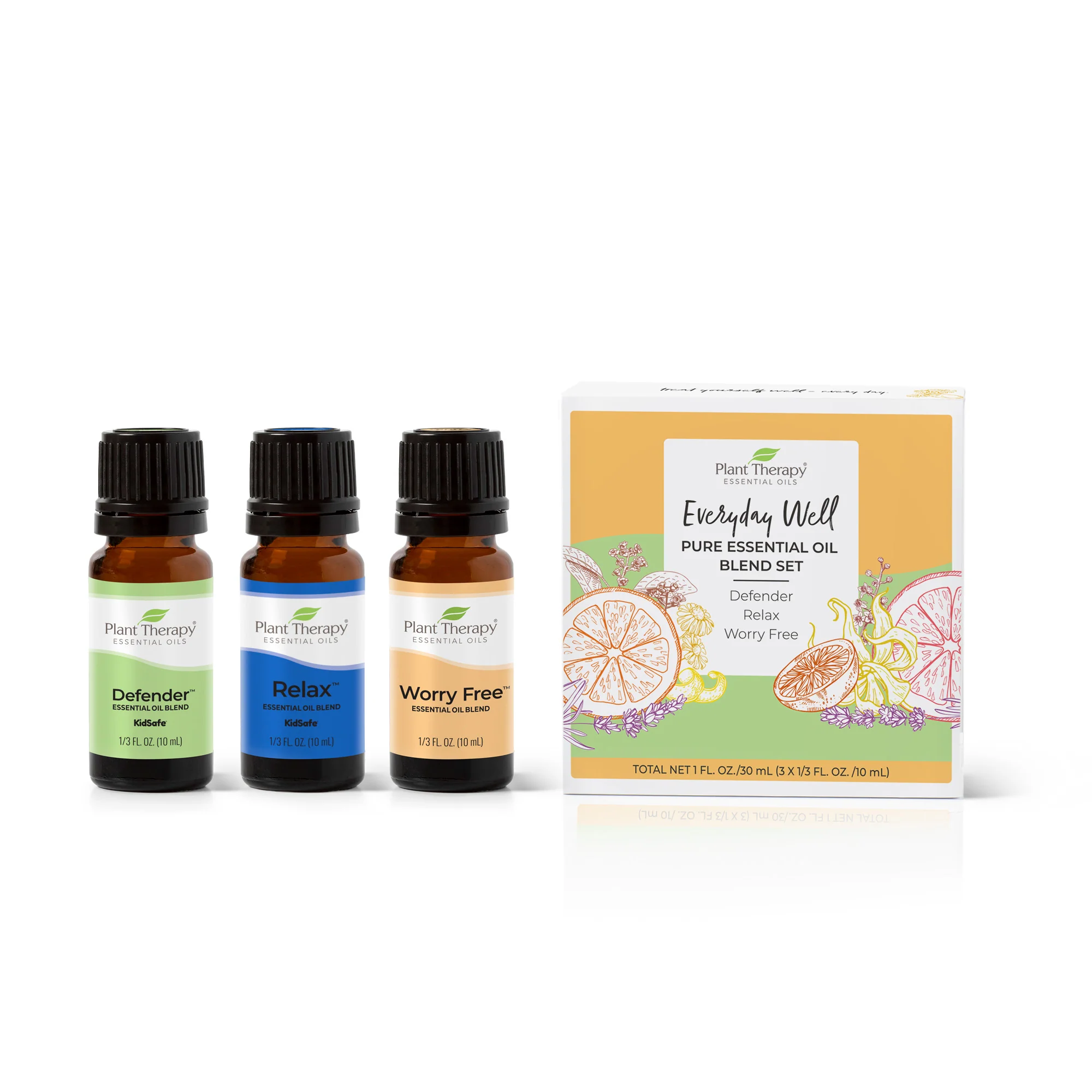 Dependable Plant Therapy Everyday Well Pure Essential Oil Blend Trio Consistent