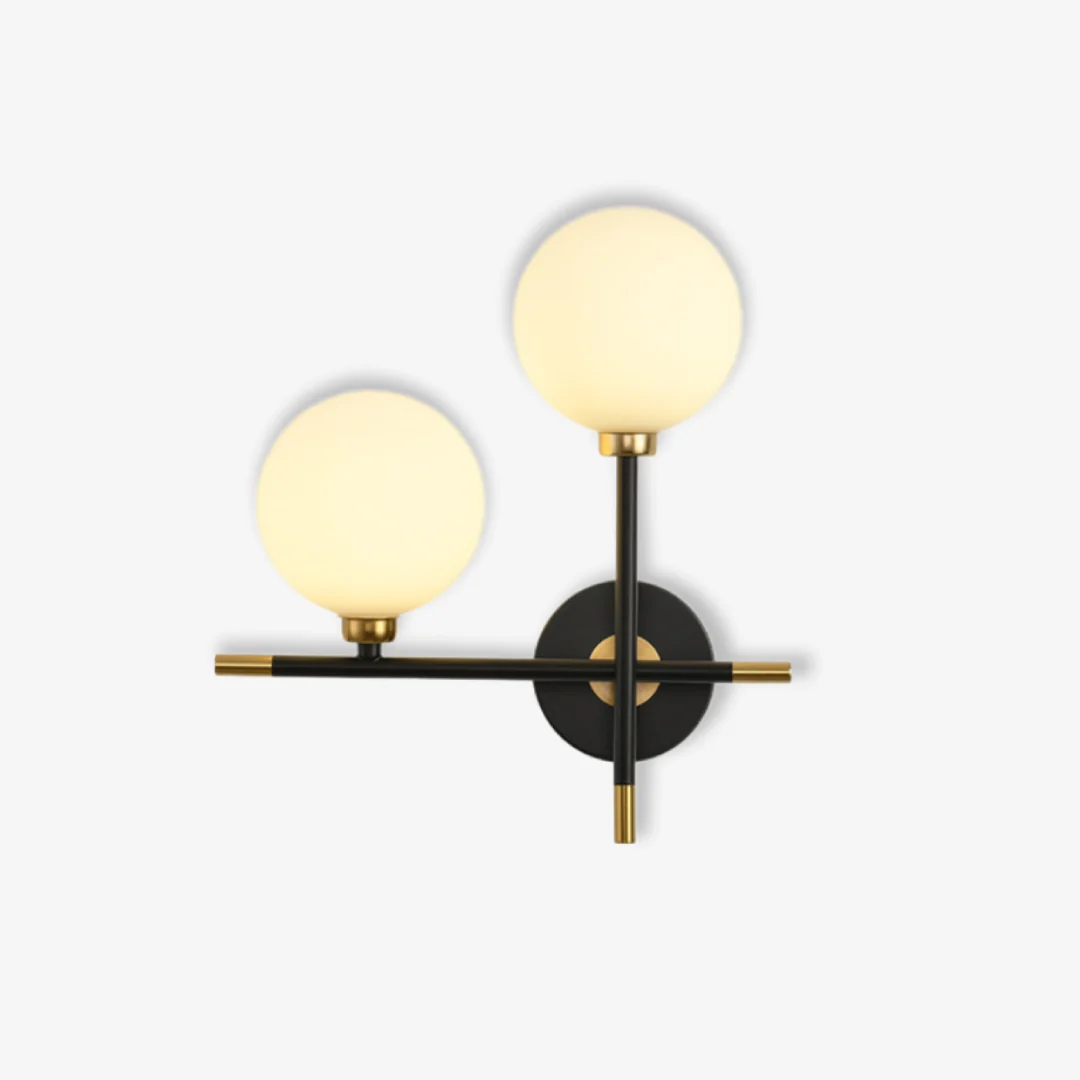 Durable American Double-Ended Wall Lamp Outstanding