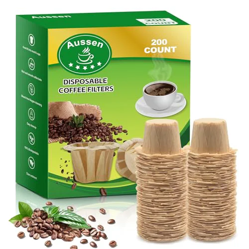 Functional Disposable Coffee Paper Filters 200 Count Expertly Made