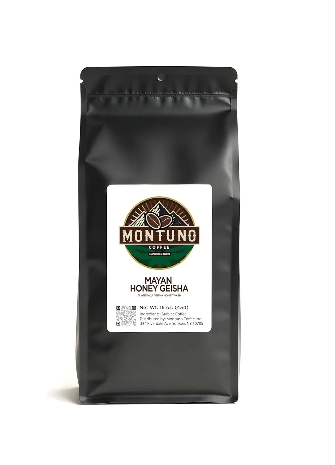 Authentic Mayan Honey Geisha Coffee Single Origin Guatemala High Altitude 4000ft Wine-Like Profile Coarse 1 Lb High-Quality