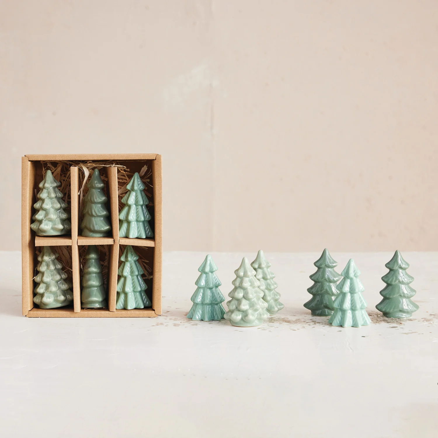 Crafted Stoneware Mini Trees 2.5 Innovative