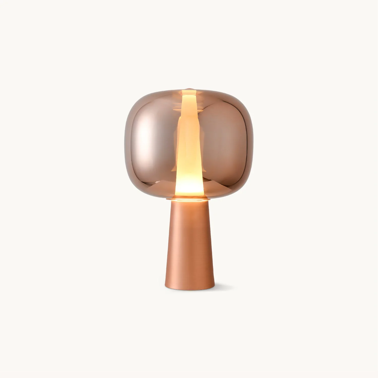 Lightweight Sunset Glass Table Lamp Trendy