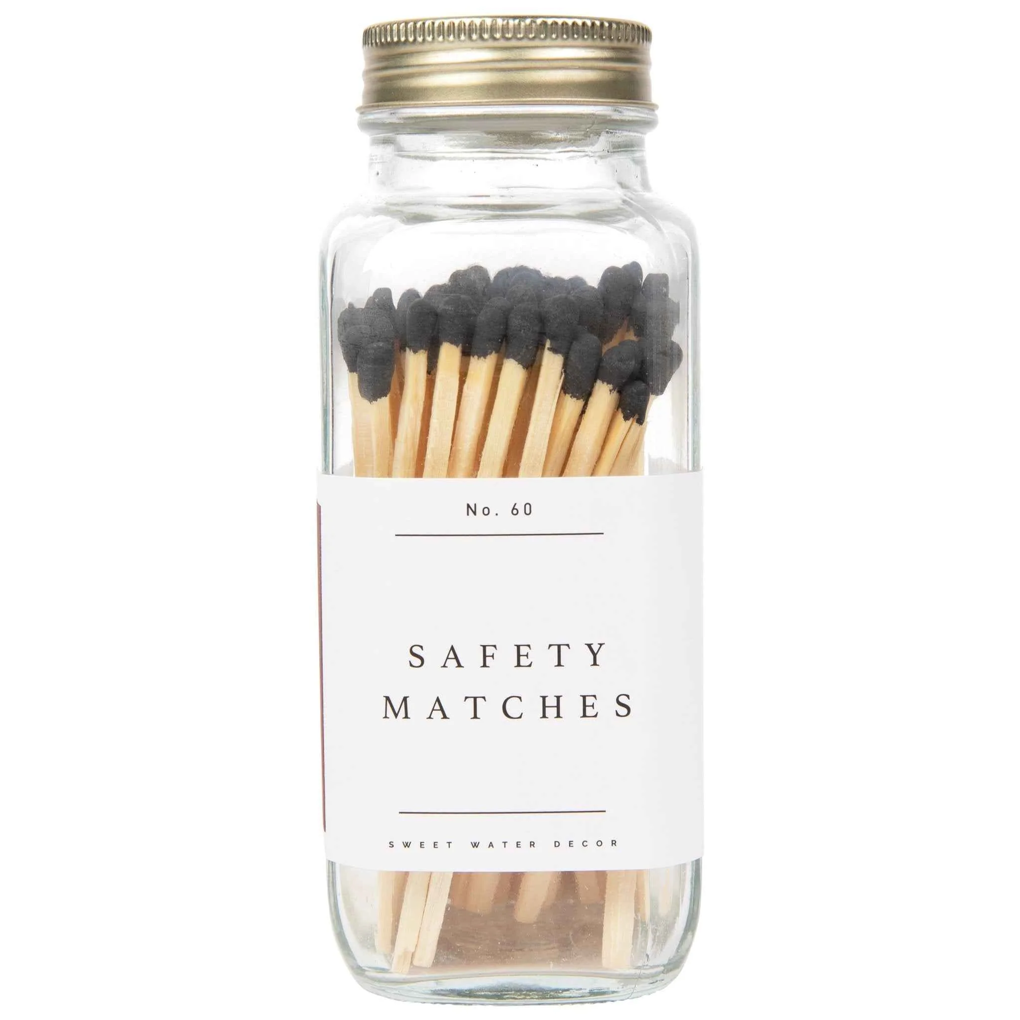 Excellent Black Tip Safety Matches – 60 Count 3.75 Effective