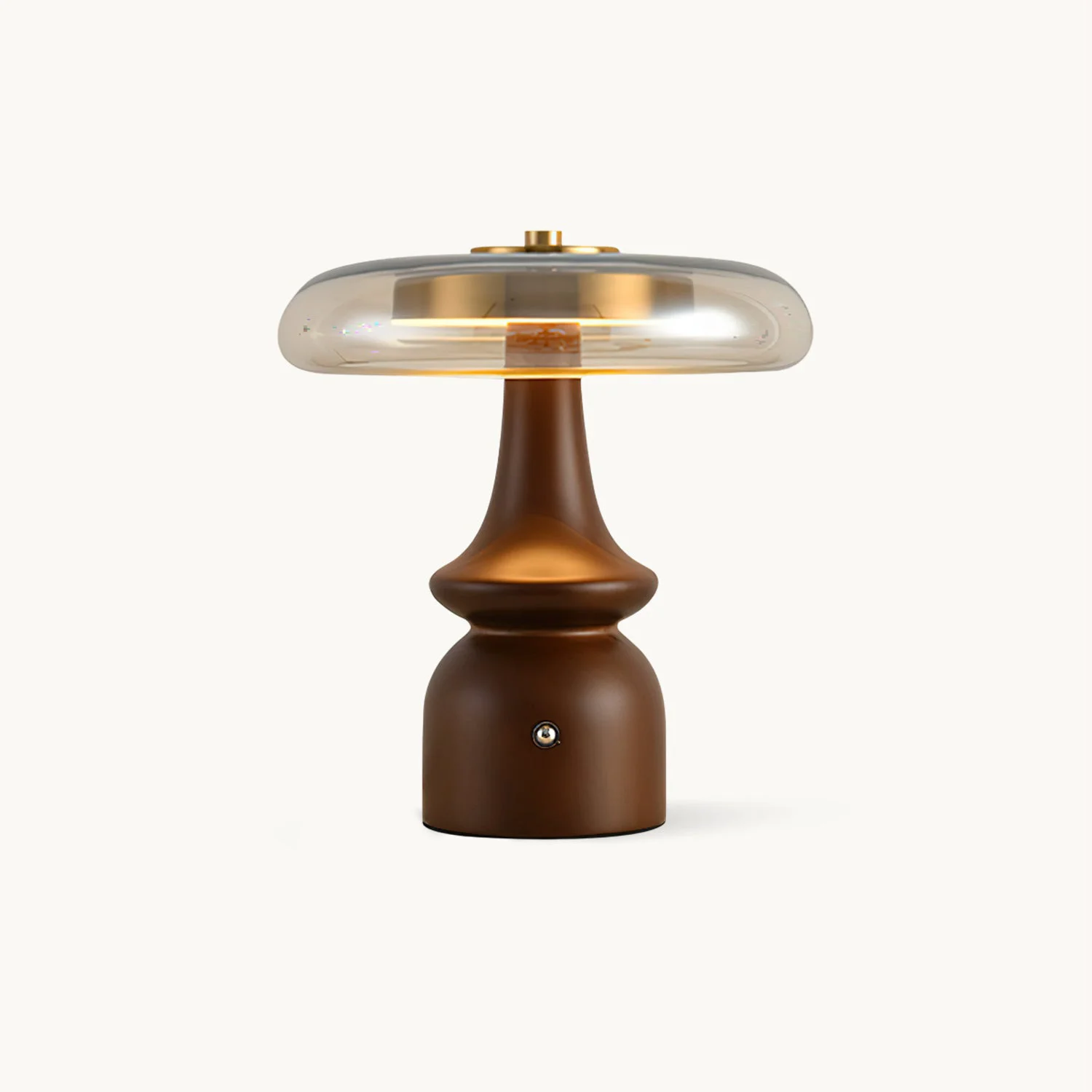 Casual Nova Wooden Table Lamp Sophisticated