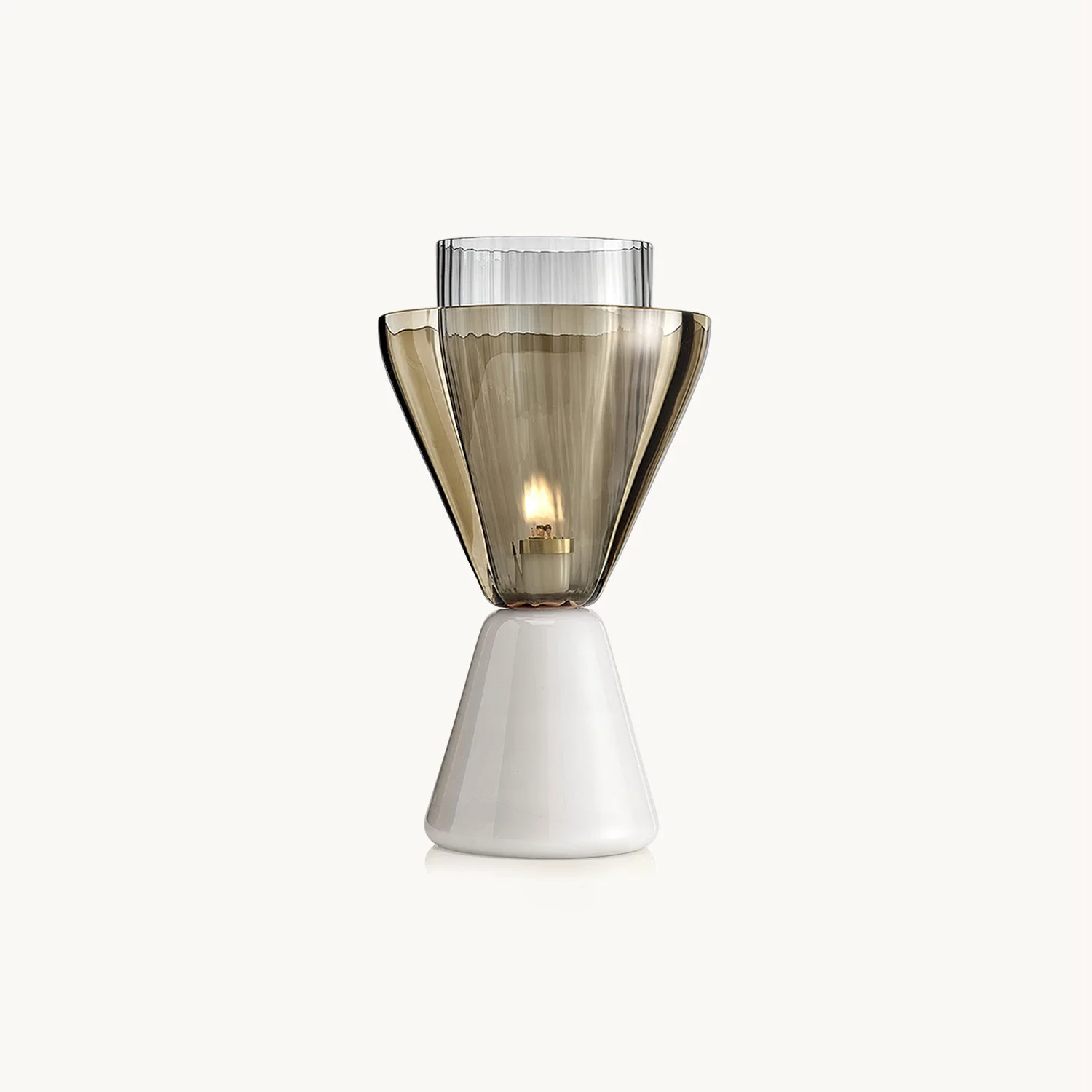 Excellent Tapered Glass Table Lamp World-Class