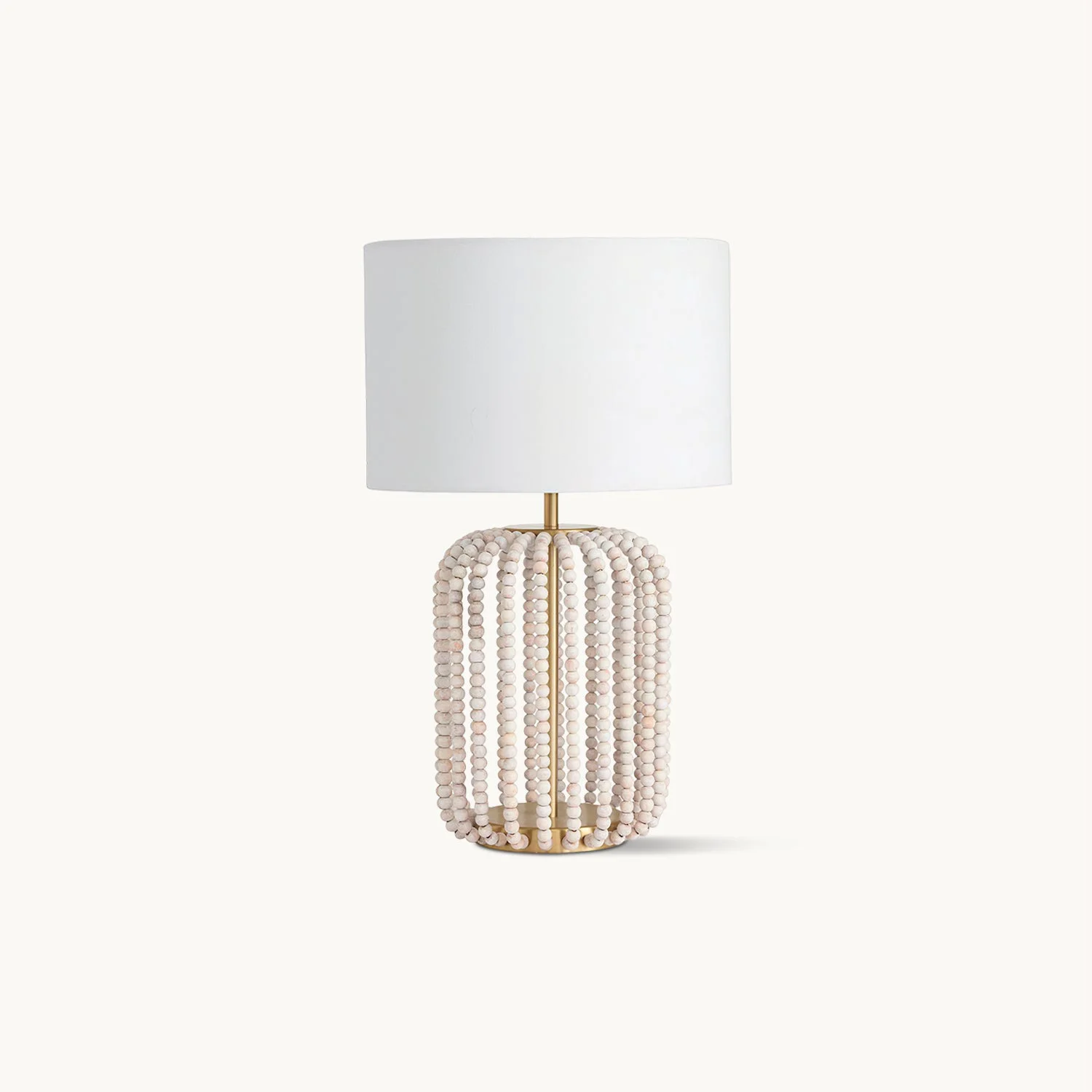 Selected Remy Wood Bead Table Lamp Unique
