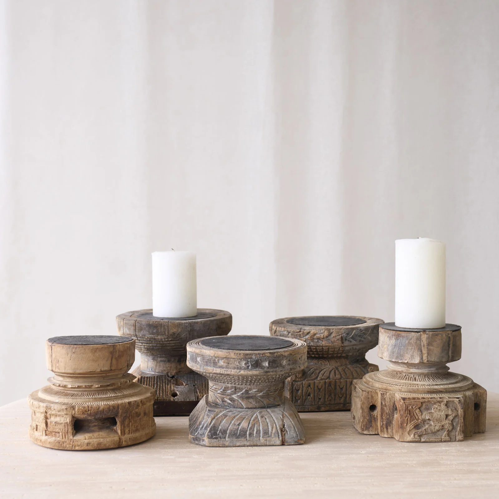 Original Design Vintage Candle Stand Original