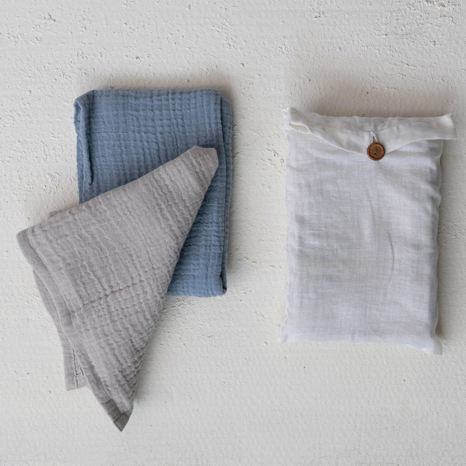 Fashionable Cotton Double Cloth Tea Towel 28 x 18 Clean