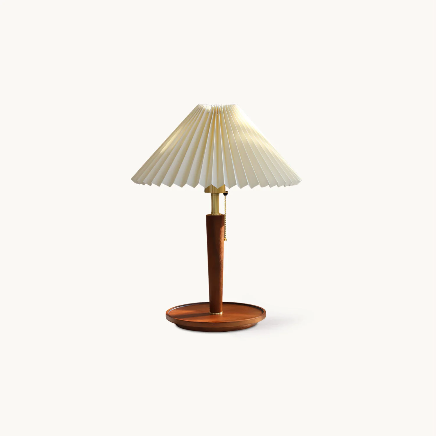 Contemporary Perla Pleated Table Lamp Unique