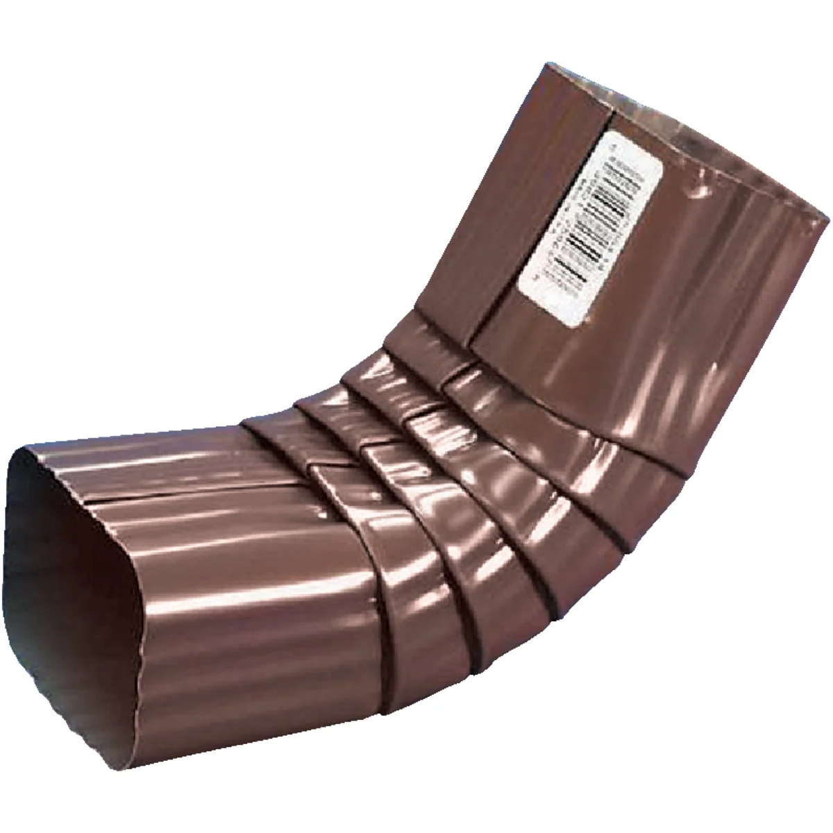 Practical Amerimax 2 x 3 In. Galvanized Brown Front Downspout Elbow Breathable